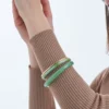 Discount Bijou Brigitte Set di bracciali - Light Green