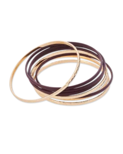 Outlet Bijou Brigitte Set di bracciali - Ruby Bliss