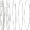 Outlet Bijou Brigitte Set di bracciali - Silver Essentials