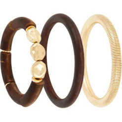 Outlet Bijou Brigitte Set di bracciali - Terra d'oro