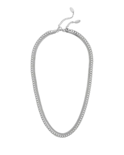 Sale Bijou Brigitte Set di collane da uomo - Silver Steel