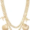 Hot Bijou Brigitte Set di collane - Golden Maritime