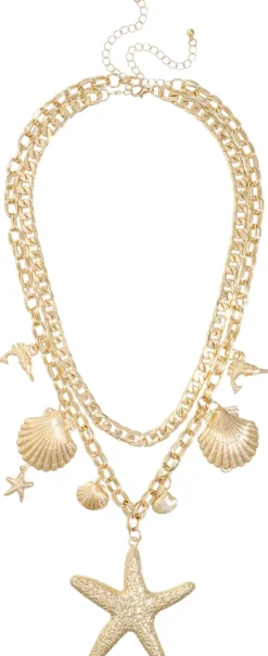 Hot Bijou Brigitte Set di collane - Golden Maritime