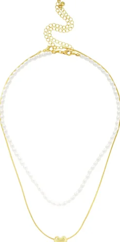 Hot Bijou Brigitte Set di collane - Puffy Pearl