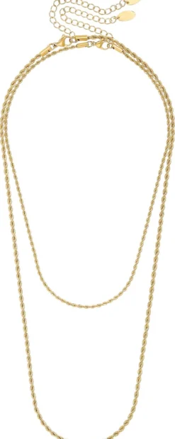 Online Bijou Brigitte Set di collane - Twisted Steel