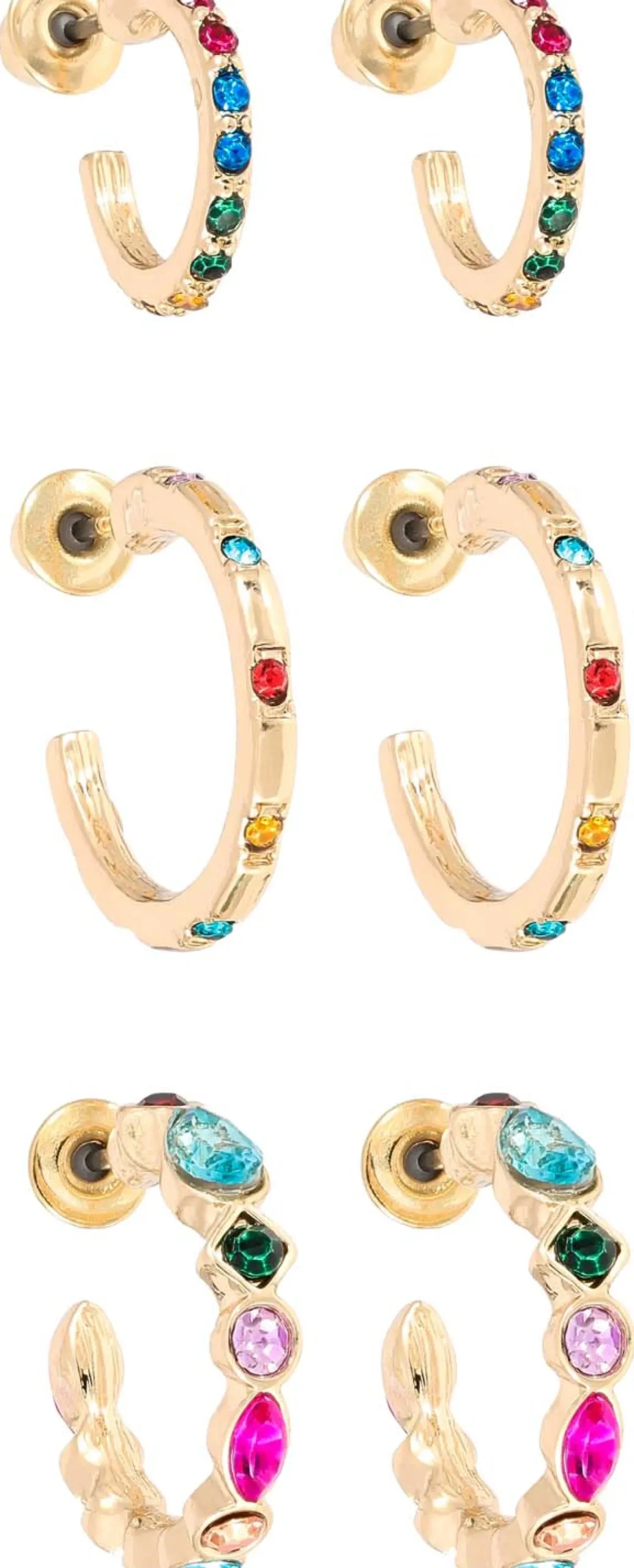 Sale Bijou Brigitte Set di creoli - Bright Sparkle