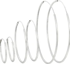 New Bijou Brigitte Set di creoli - Classy Silver