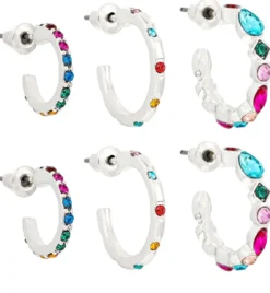 New Bijou Brigitte Set di creoli - Colorful Sparkle