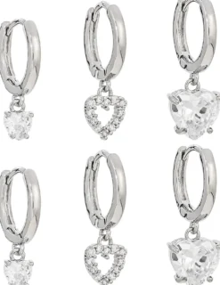 Clearance Bijou Brigitte Set di creoli - Cute Hearts