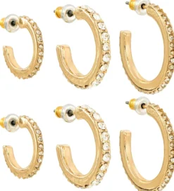 Clearance Bijou Brigitte Set di creoli - Essential Shine