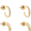 Online Bijou Brigitte Set di creoli - Golden Trio