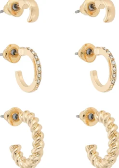 Online Bijou Brigitte Set di creoli - Golden Trio