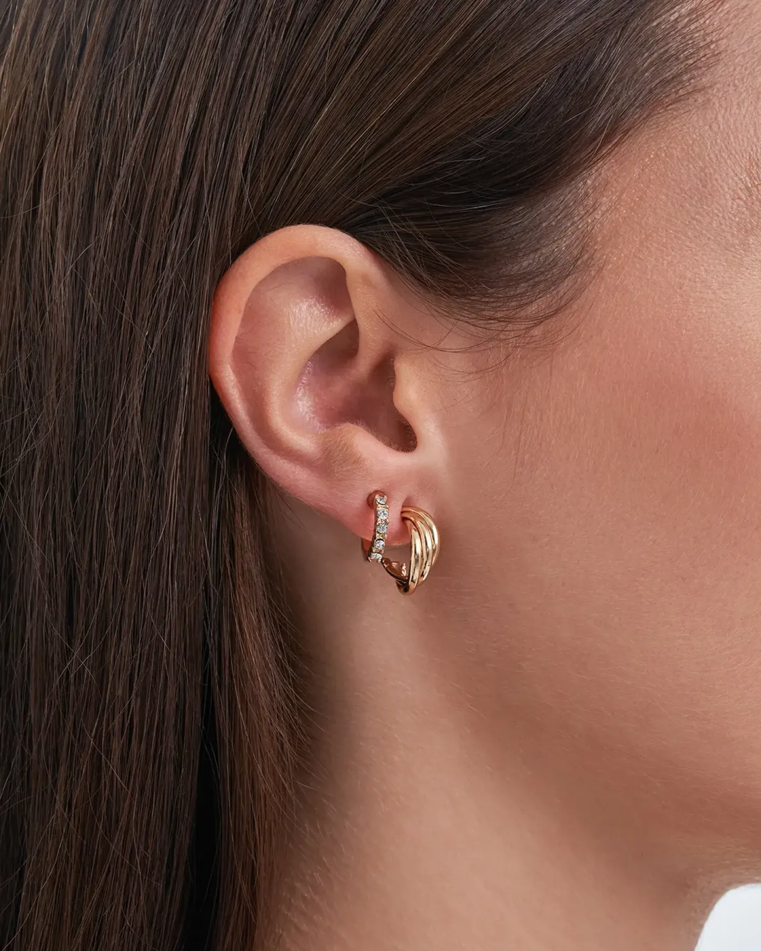 New Bijou Brigitte Set di creoli - Golden Variety