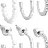 Bijou Brigitte Set di creoli - Lucid Pearls