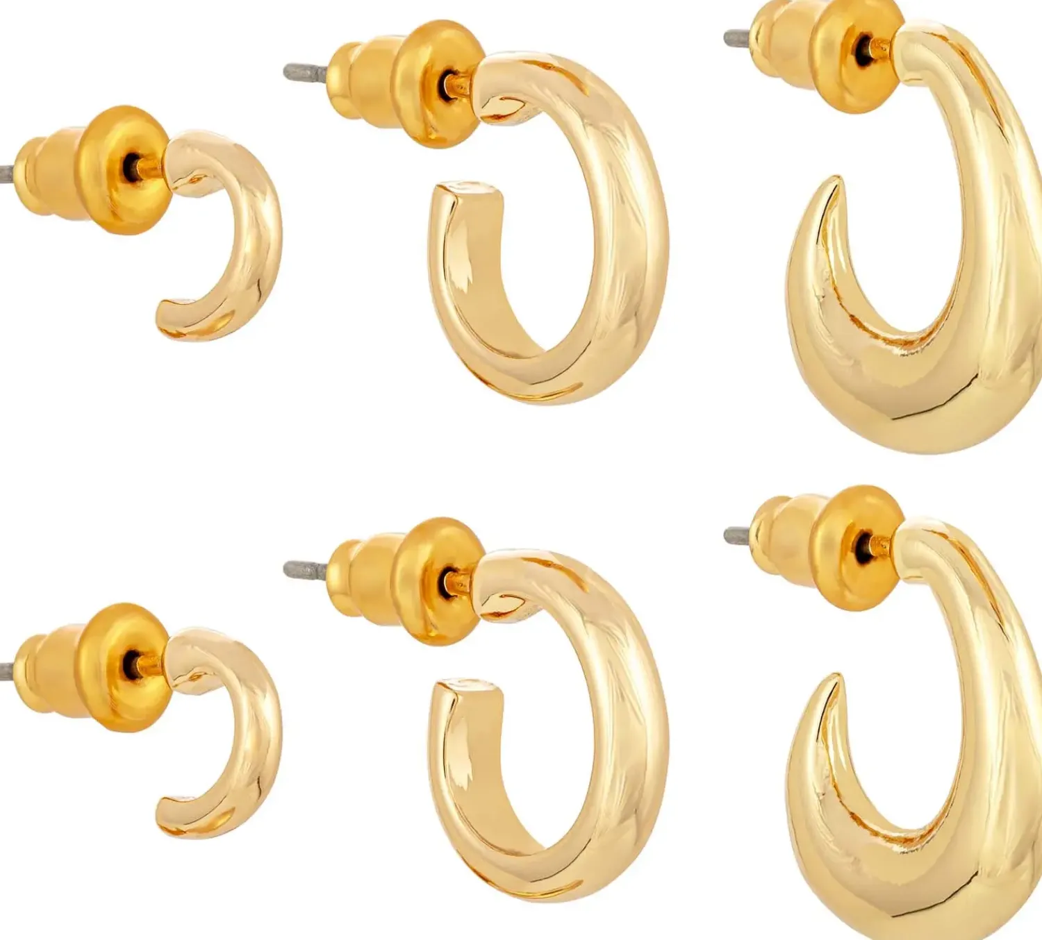 Bijou Brigitte Set di creoli - Perfect Trio