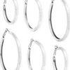 New Bijou Brigitte Set di creoli - Silver Essentials