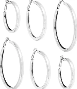 New Bijou Brigitte Set di creoli - Silver Essentials