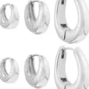 Online Bijou Brigitte Set di creoli - Silver Shine