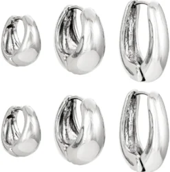 New Bijou Brigitte Set di creoli - Silver Wonder