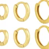 Discount Bijou Brigitte Set di creoli - Slim Gold