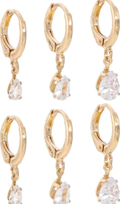 Sale Bijou Brigitte Set di creoli - Sparkling Trio