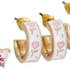 Clearance Bijou Brigitte Set di creoli - Spring Trio