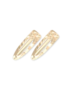 Bijou Brigitte Set di fermacapelli - Hammered Gold