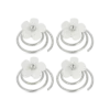 Outlet Bijou Brigitte Set di fermagli a spirale - Glitter Flower