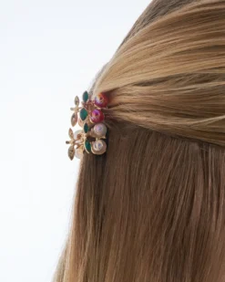 Outlet Bijou Brigitte Set di fermagli per capelli - Cherry Duo