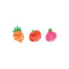 Hot Bijou Brigitte Set di fermagli per capelli - Happy Vegetables