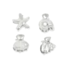 Sale Bijou Brigitte Set di fermagli per capelli - Silver Shells
