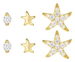 Outlet Bijou Brigitte Set di orecchini a perno - Allstar Trio