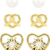Outlet Bijou Brigitte Set di orecchini a perno - Alpine Charms