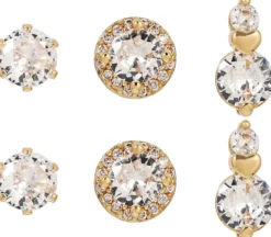 Bijou Brigitte Set di orecchini a perno - Exclusive Vibe