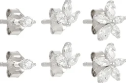 Sale Bijou Brigitte Set di orecchini a perno - Floral Trio