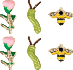 Bijou Brigitte Set di orecchini a perno - Garden Whimsy