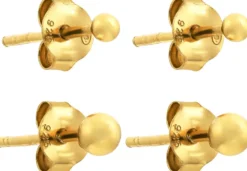 Outlet Bijou Brigitte Set di orecchini a perno - Golden Dots