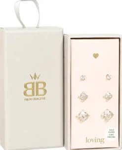 Outlet Bijou Brigitte Set di orecchini a perno - Luxe Spark