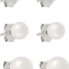 New Bijou Brigitte Set di orecchini a perno - Pearly Shimmer