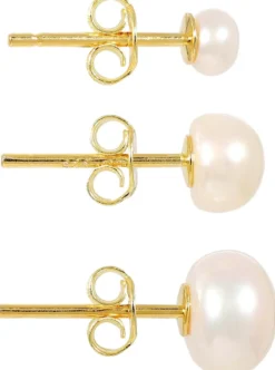 Best Bijou Brigitte Set di orecchini a perno - Pearly Essentials