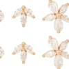 Online Bijou Brigitte Set di orecchini a perno - Rosé Trio