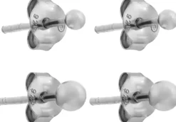 Discount Bijou Brigitte Set di orecchini a perno - Silver Dots