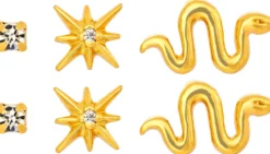 Online Bijou Brigitte Set di orecchini a perno - Sparkling Stars