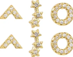 Hot Bijou Brigitte Set di orecchini a perno - Trio Charm