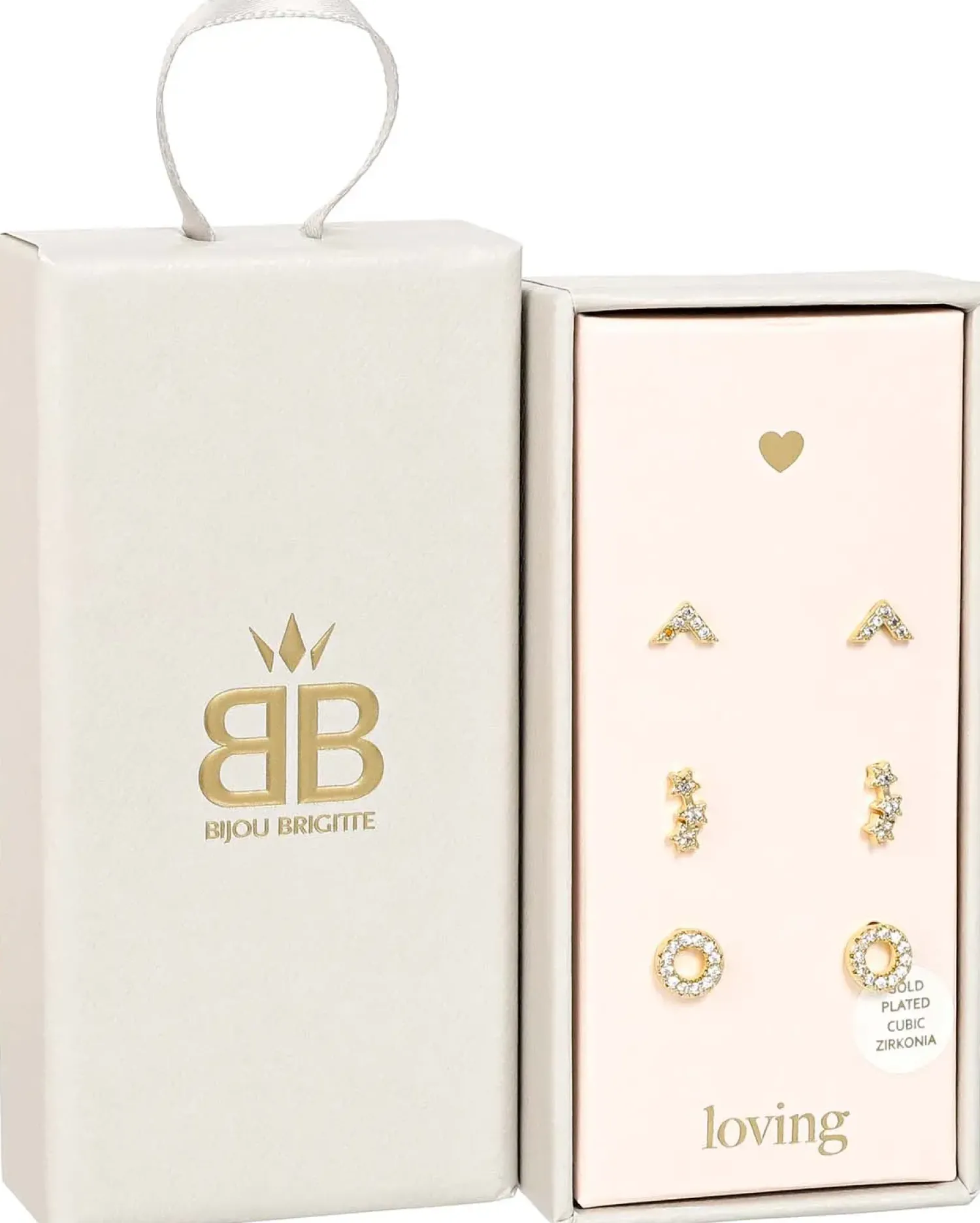 Hot Bijou Brigitte Set di orecchini a perno - Trio Charm