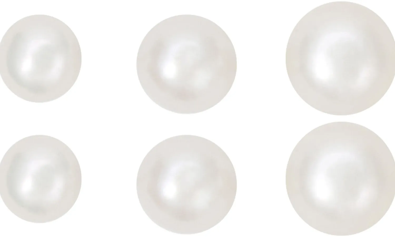 Best Bijou Brigitte Set di orecchini - Mighty Pearl