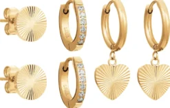 Discount Bijou Brigitte Set di orecchini - Steel Heart