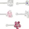 New Bijou Brigitte Set di piercing - Pink Sparkle