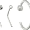 Best Bijou Brigitte Set di piercing - Simple Silver