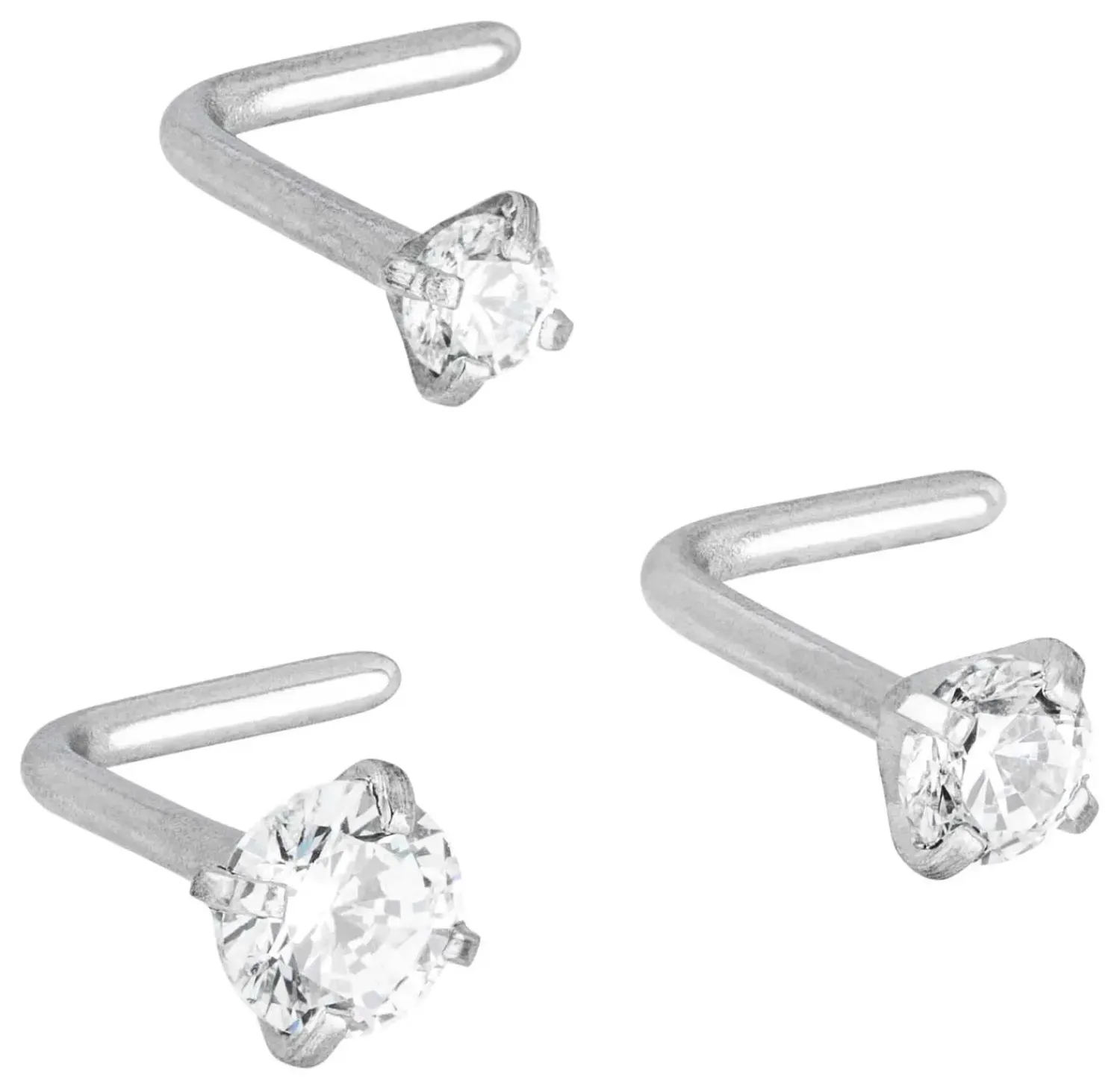 Best Bijou Brigitte Set di piercing - Sparkly Classic